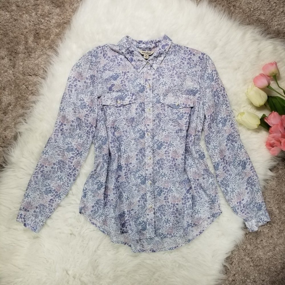 LUCKY BRAND Printed Long sleeve (W2-122) ⁂